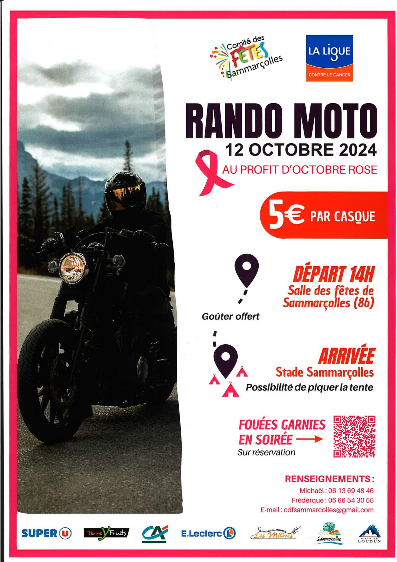 Lire la suite à propos de l’article Rando Moto à Sammarçolles