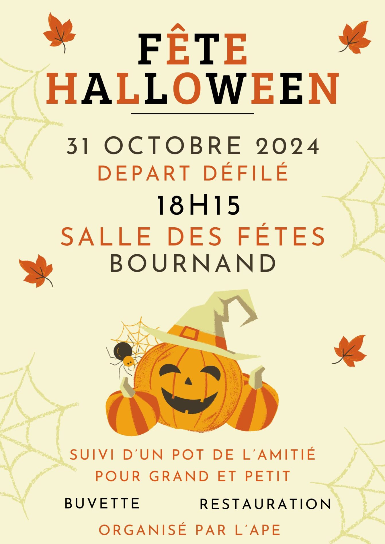 Lire la suite à propos de l’article Fête d’Halloween