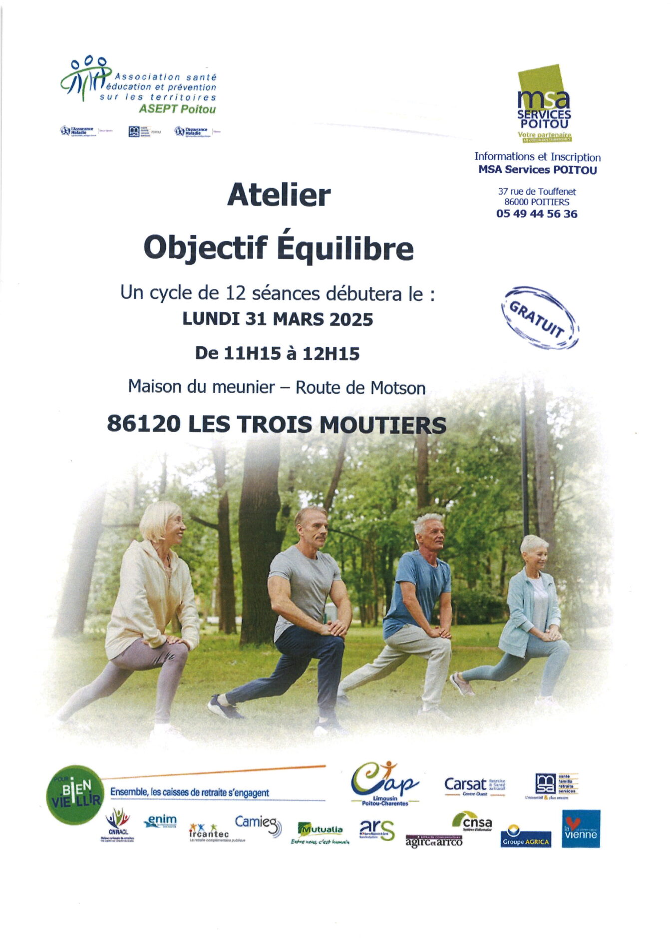 Lire la suite à propos de l’article Atelier – Objectif Equilibre