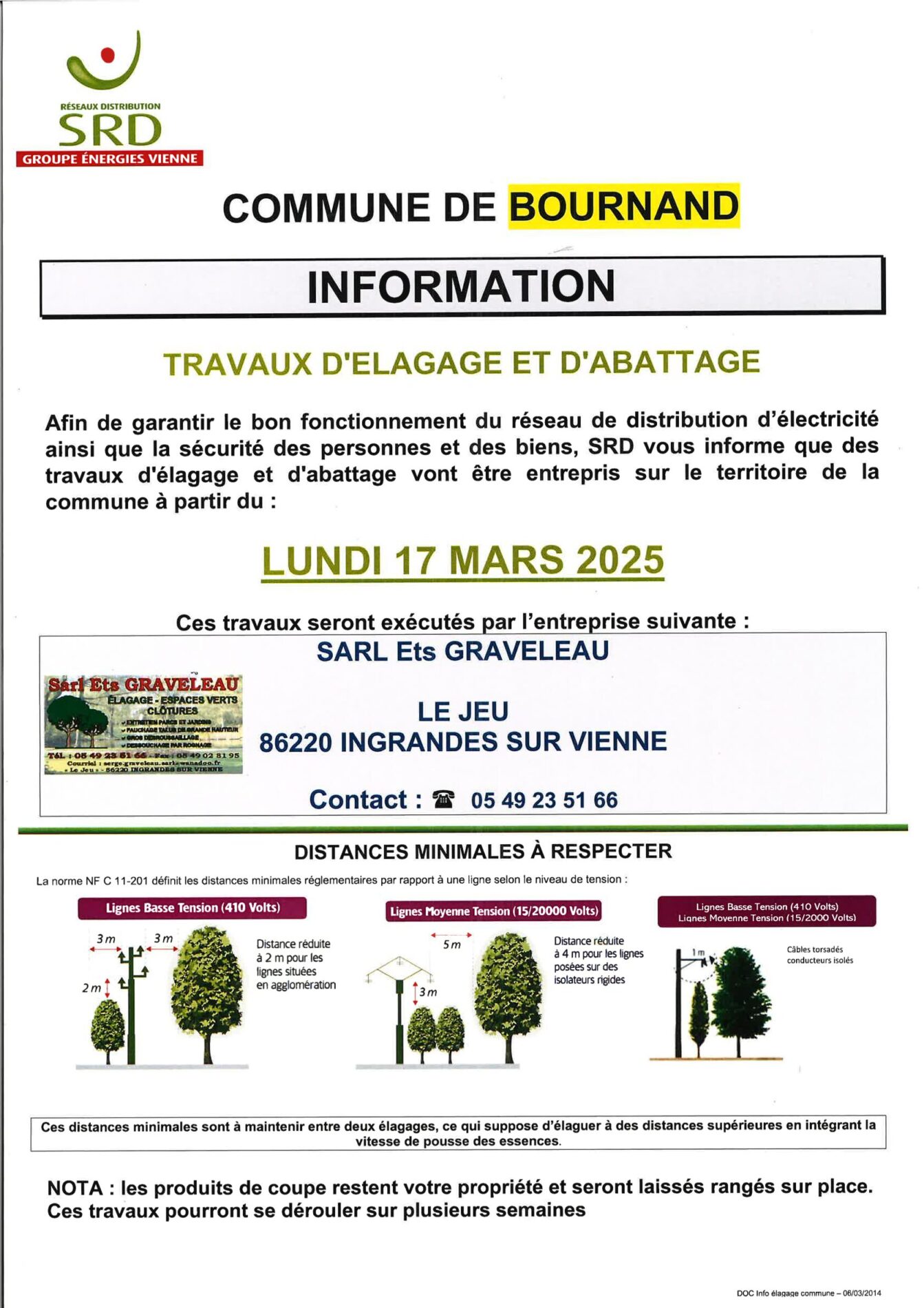 You are currently viewing SRD – Travaux d’élagage et d’abattage